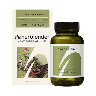 The Herbtender DAILY DEFENCE with Astragalus and Super-shrooms 60 Vegan Capsules image 1