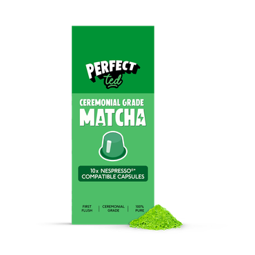 Perfect Ted Matcha Green Tea Powder Pods x10