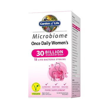 Garden of Life Microbiome Once Daily Womens  30 Capsules image 2