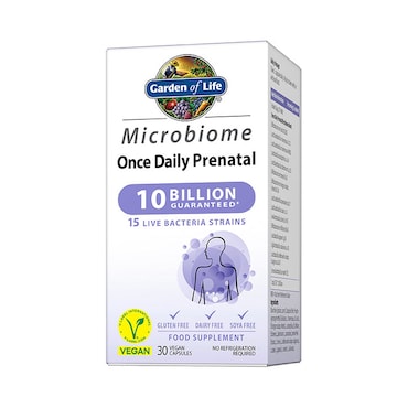 Garden of Life Microbiome Once Daily Prenatal 30 Capsules image 2