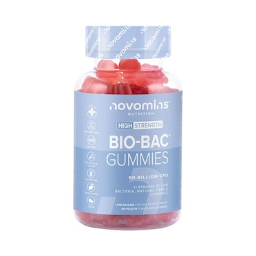 Novomins Bio-Bac 60 Gummies image 1