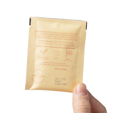 London Nootropics Flow Adaptogenic Mushroom Coffee (with Lion's Mane & Rhodiola) 12x Sachets image 4