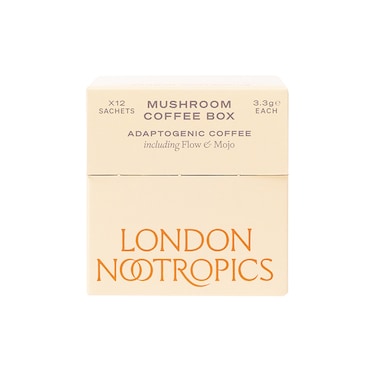 London Nootropics Adaptogenic Mushroom Coffee Box (Flow & Mojo) 12x Sachets image 1