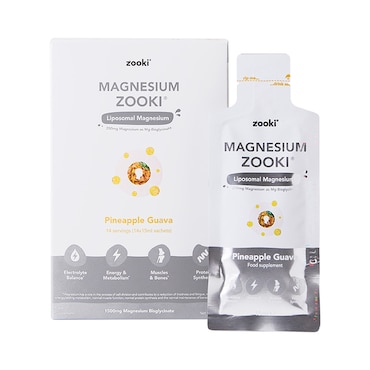 Zooki Liposomal Magnesium 14 Sachets image 1