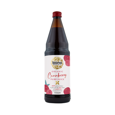 Biona Organic Pure Cranberry Juice 750ml