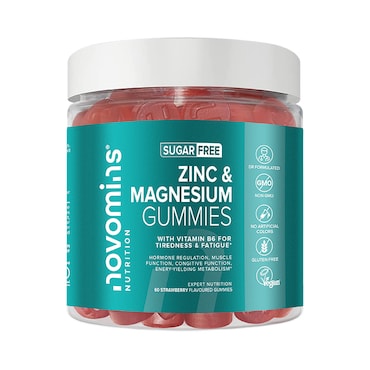 Novomins Zinc, Magnesium & Vitamin B6 60 Gummies image 1