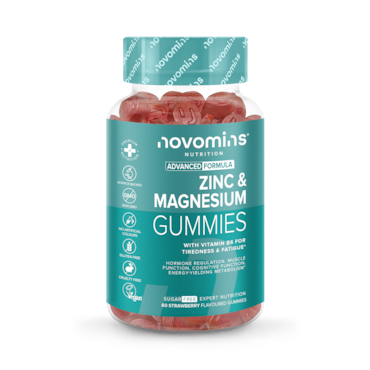 Novomins Zinc, Magnesium & Vitamin B6 60 Gummies