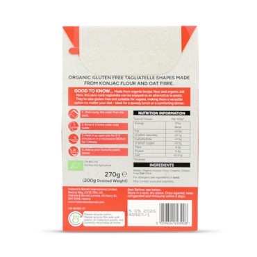 Holland & Barrett Zero Carb Tagliatelle 270g image 2