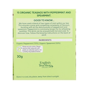 Holland & Barrett Perfect Peppermint Tea 30g image 2