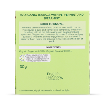 Holland & Barrett Perfect Peppermint Tea 15 Tea Bags image 2