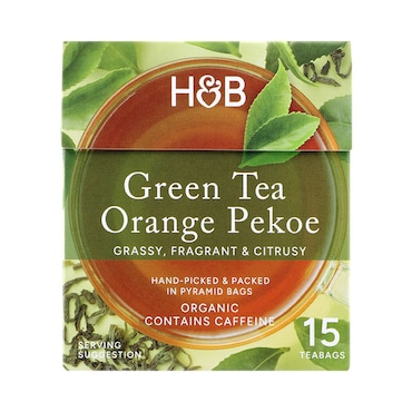 Holland & Barrett Orange Pekoe Green Tea 15 Tea Bags image 1