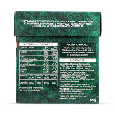 Holland & Barrett Immunity Support Tea 10 Tea Bags image 2