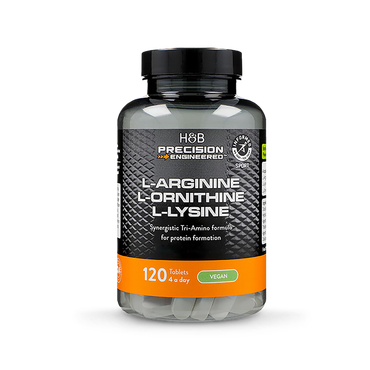 L-Arginine L-Ornithine L-Lysine 120 Tablets