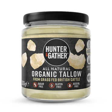 Hunter & Gather Organic Tallow (From Grass Fed British Cattle) 300g