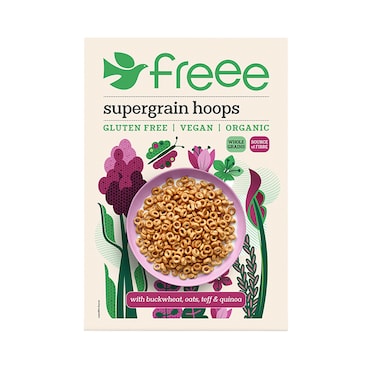 Freee Organic Gluten Free Supergrain Hoops 300g