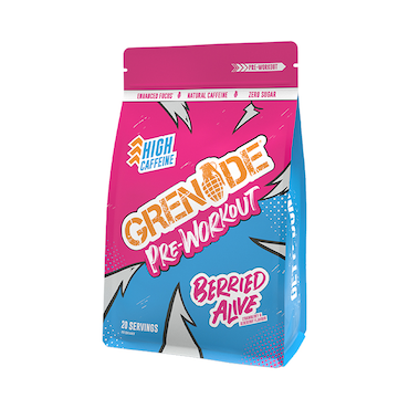 Grenade Pre-workout Berried Alive Strawberry & Blueberry 330g image 1