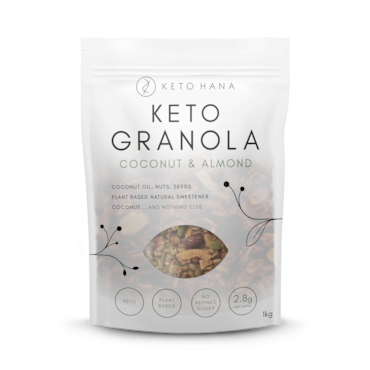 Keto Hana Coconut & Almond Granola 1kg image 1