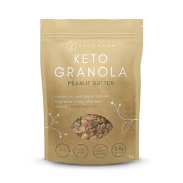 Keto Hana Peanut Keto Granola 1kg image 1