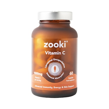 Zooki Liposomal Vitamin C 1000mg Capsules 60 Capsules image 1