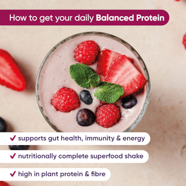 Naturya Balanced Protein Superfood Shake Mixed Berry 550g image 4