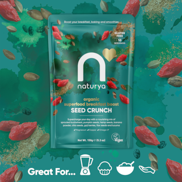 Naturya Organic Superfood Breakfast Boost Seed Crunch 150g image 5