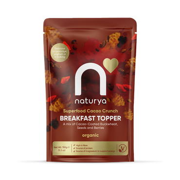 Review of Naturya Organic Superfood Breakfast Topper Cacao Crunch 150 g