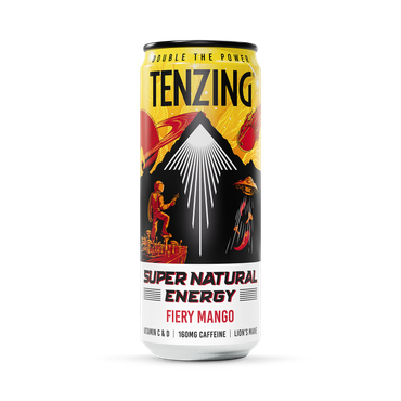 Tenzing Natural Energy Fiery Mango Drink 330ml