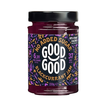 Good Good Blackcurrant Jam 330g image 1