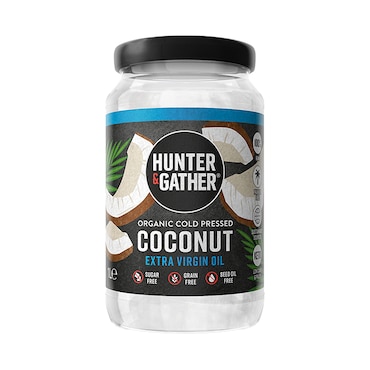 Hunter & Gather Organic Cold Pressed Extra Virgin Coconut Oil 1L image 1