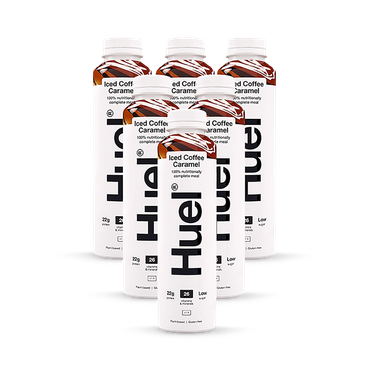 Huel 100% Nutritionally Complete Meal Iced Coffee Caramel 6 x 500ml