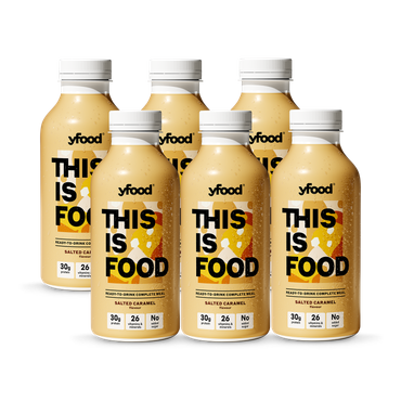 Yfood Ready to Drink Complete Meal Salted Caramel Drink x 6 500ml