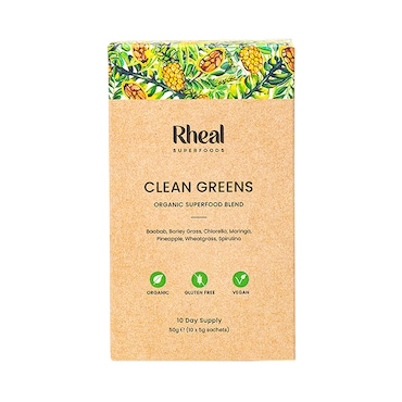 Rheal Superfoods Clean Greens (10x Sachets) image 1