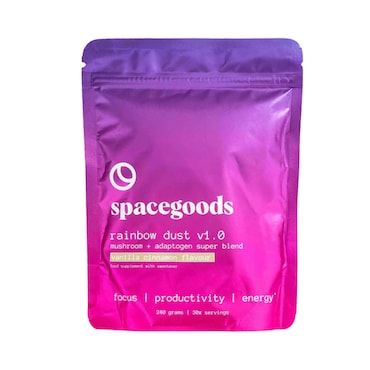 Spacegoods Rainbow Dust Vanilla Cinnamon Superfood Powder 240g image 1