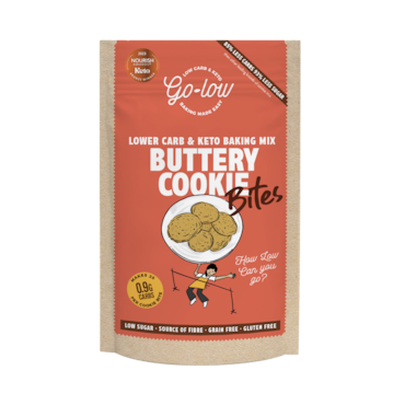 Go Low Baking Low Sugar & Keto Buttery Cookie Bites Baking Mix 134g image 1