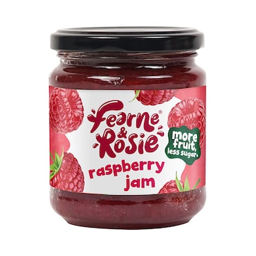 Fearne & Rosie Reduced Sugar Raspberry Jam 310g image 1