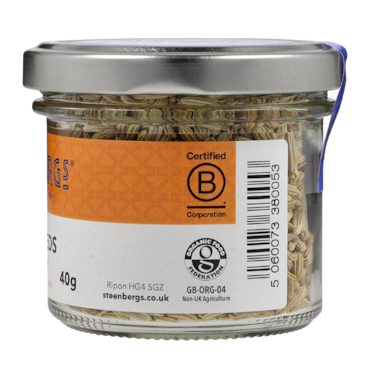 Steenbergs Organic Fennel Seeds 40g image 2