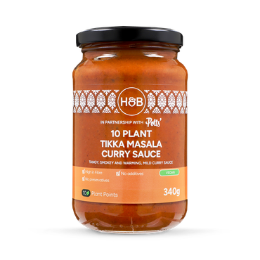 Holland & Barrett 10 Plant Tikka Masala Curry Sauce 340g