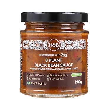 Holland & Barrett 8 Plant Black Bean Stir Fry Sauce 190g image 1