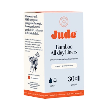 Jude Bamboo All day Liners 30 Pack image 1