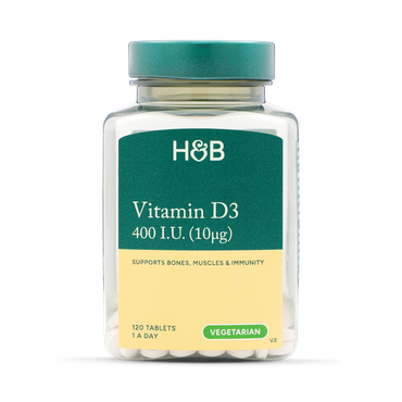 Review of Holland & Barrett Vitamin D 400 I.U. 10ug 120 Tablets