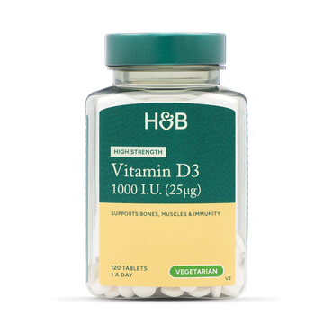 Review of Holland & Barrett Vitamin D 1000 I.U 25ug 120 Tablets