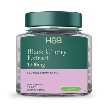 Review of Holland & Barrett Black Cherry Extract 120 Capsules