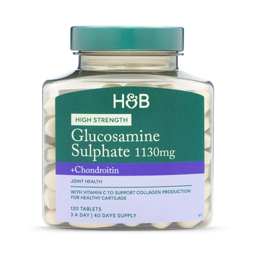 Review of Holland & Barrett High Strength Glucosamine Sulphate & Chondroitin 120 Tablets