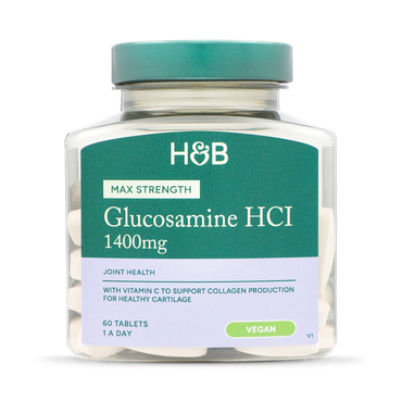 Review of Holland & Barrett Max Strength Vegan Glucosamine HCI 1400mg 60 Tablets