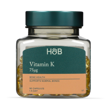 Holland & Barrett Vitamin K 75ug 90 Capsules