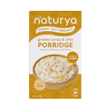 Naturya Porridge Golden Syrup & Chia 375g image 5