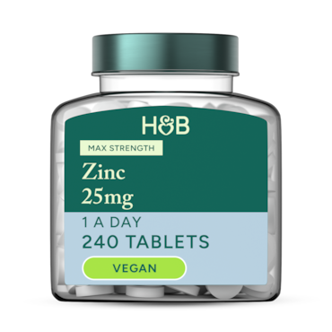 Holland & Barrett Zinc 25mg 240 Tablets