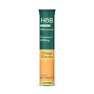 Review of Holland & Barrett High Strength Effervescent Vit C 1000mg Orange Flavour 20 Tablets