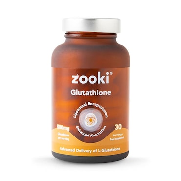 Zooki Liposomal Glutathione 500mg Capsules 60 Capsules
