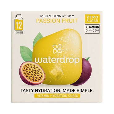 Waterdrop Sky Passion Fruit Microdrink 12x Hydration Cubes image 1